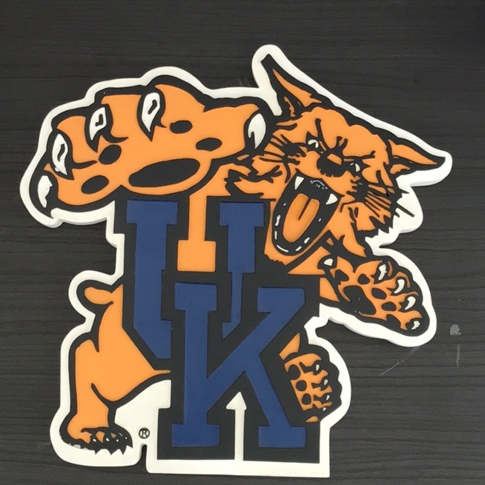 University of Kentucky collegiate, stepping stone wall hanging